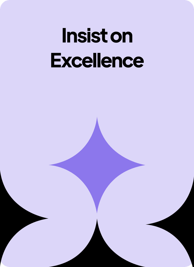 Insist on Excellence