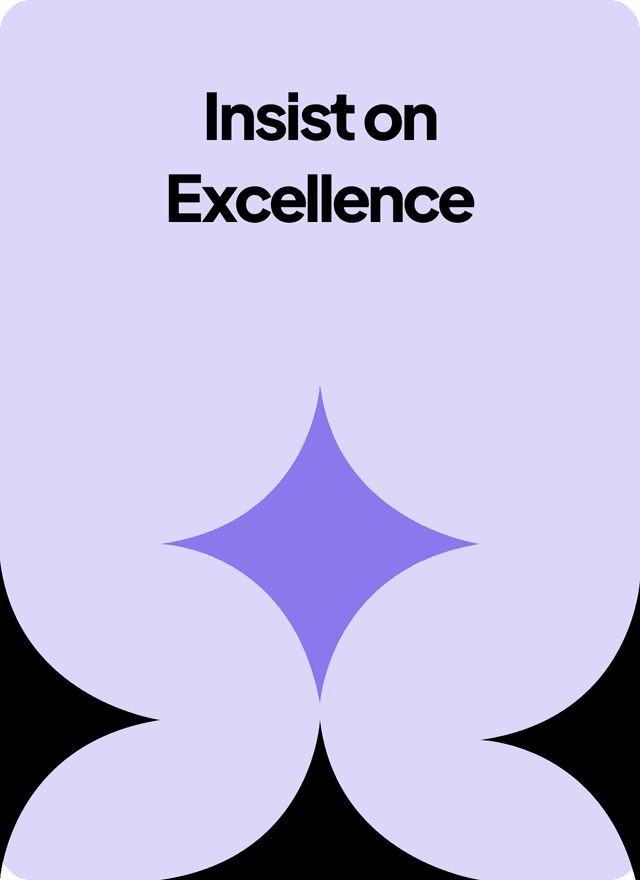 Insist on Excellence