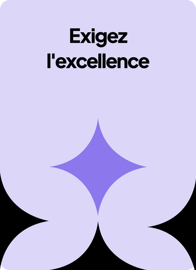 Exiger l’excellence