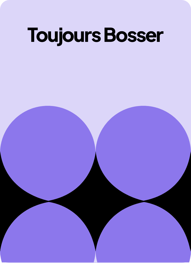 Toujours se donner à fond