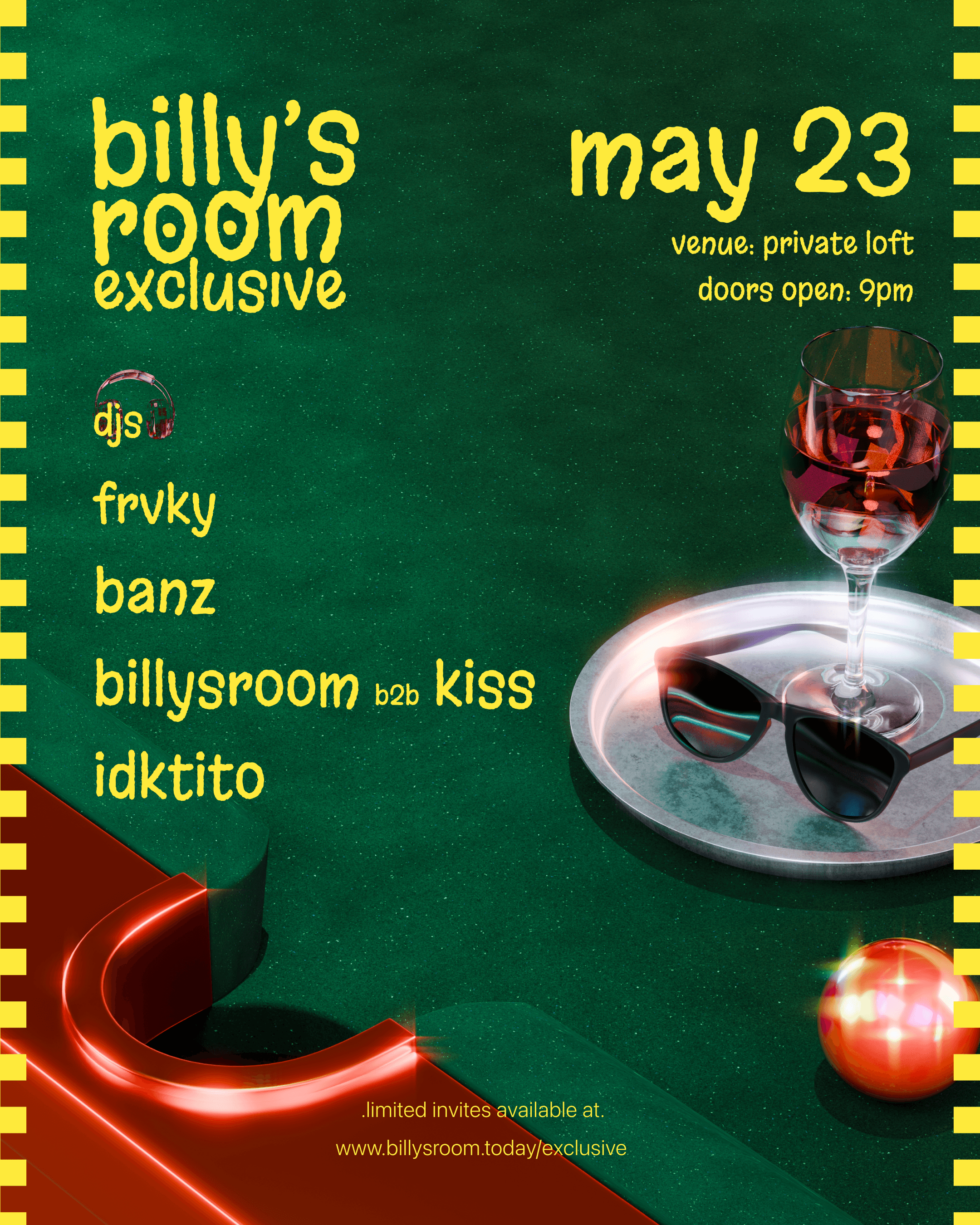 billy's room exclusive