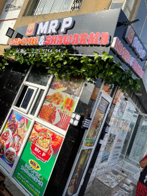 Mr P indomie and shawarma