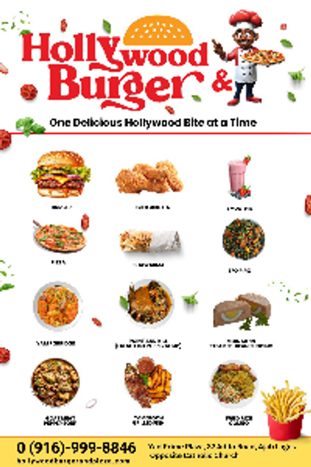 HOLLYWOOD BURGER & PIZZA RESTAURANT 