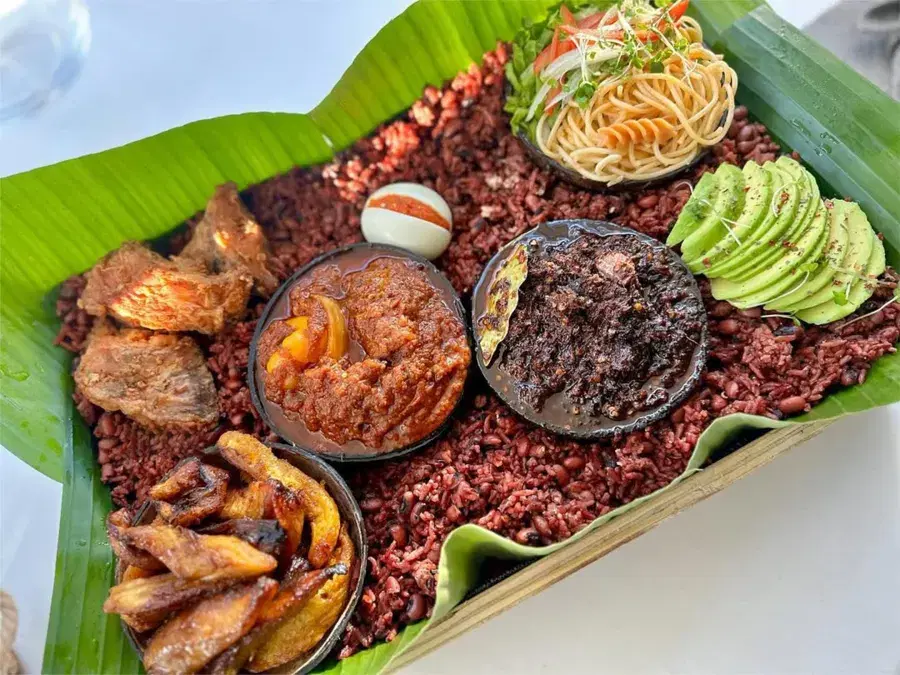 Tina's Special Waakye