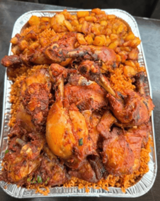 JungleJollof by EA Kitchen Akowonjo 
