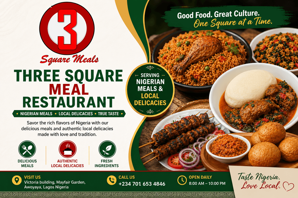 3 Square Meal Restaurant