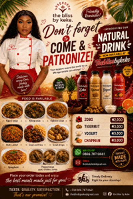 Theblissbykeke foods 