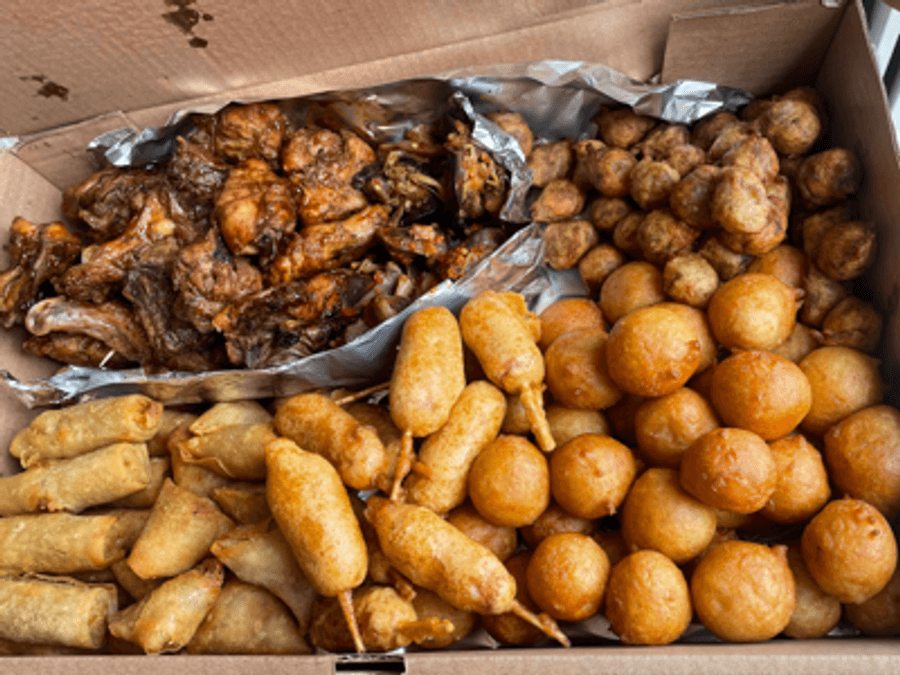 Nimah chops and cocktail 